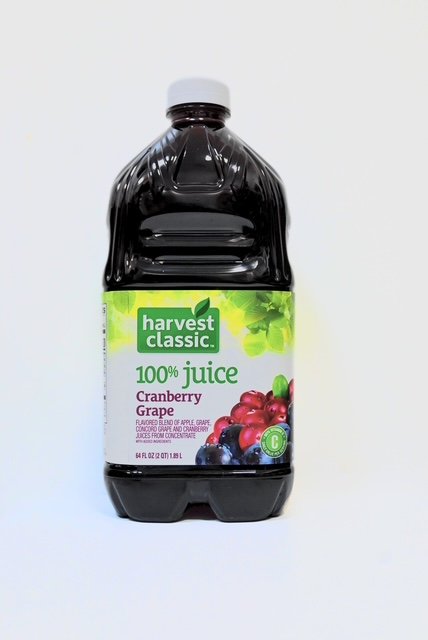 HARVEST CRANBERRY GRAPE JUICE 64oz