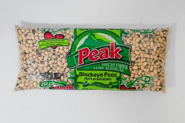 PEAK BLACKEYE PEAS 16oz