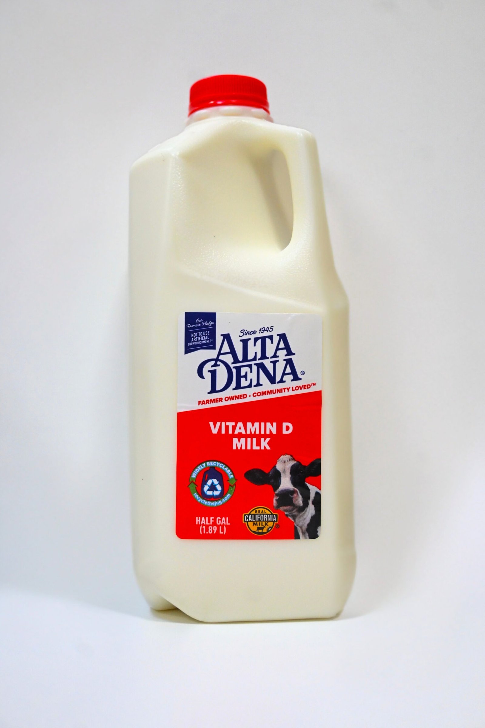 ALTA DENA WHOLE MILK HALF GAL