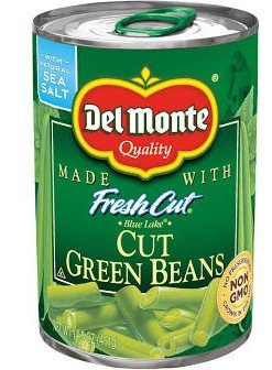 DEL MONTE GREEN BEANS 14.5 OZ