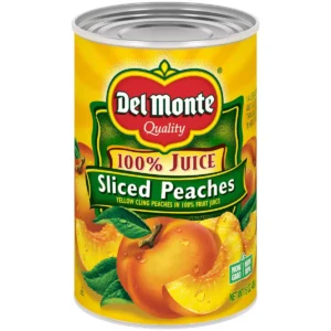 DEL MONTE SLICED PEACHES 15 OZ