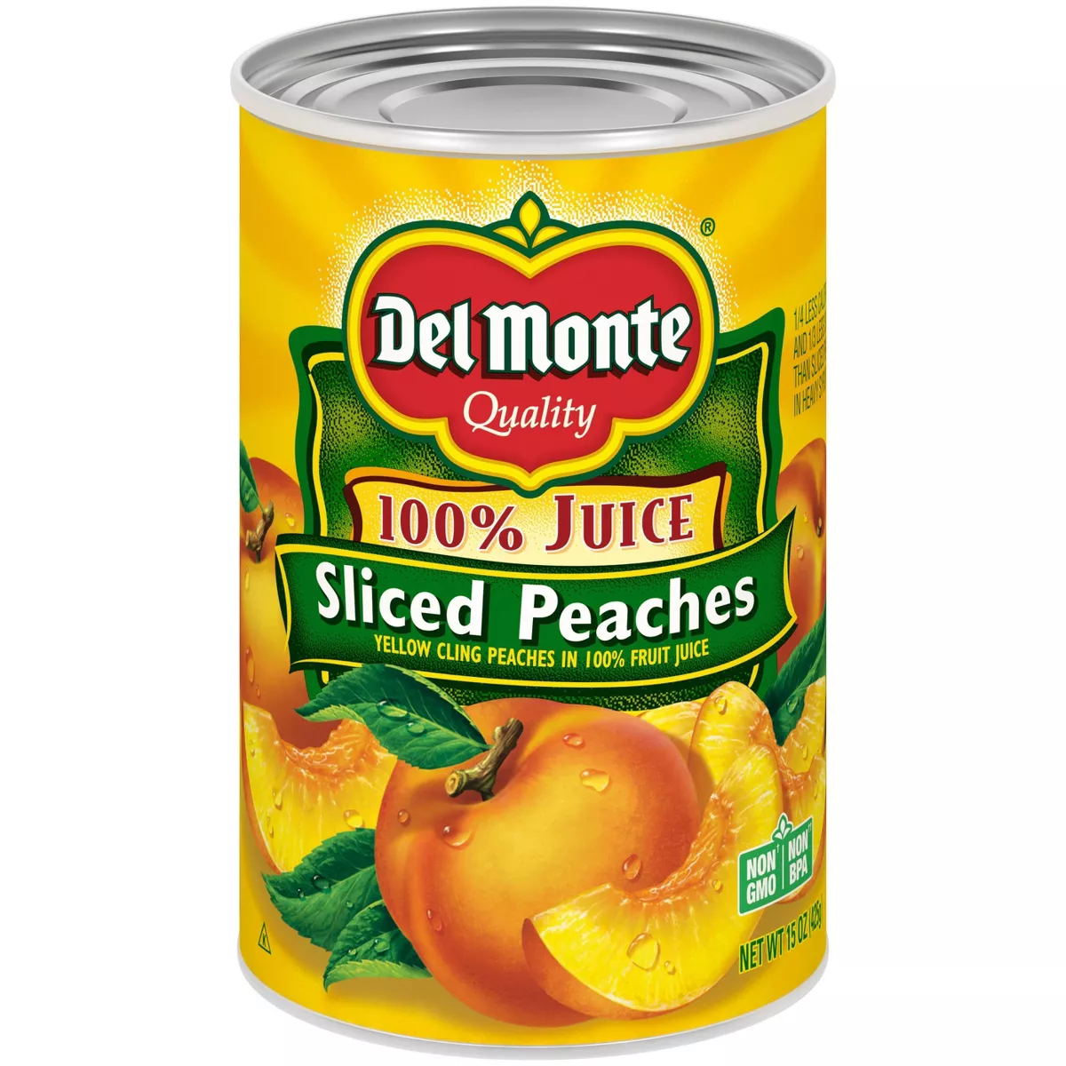 DEL MONTE SLICED PEACHES 15 OZ