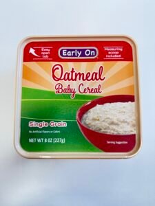 EARLY ON OATMEAL 8 OZ
