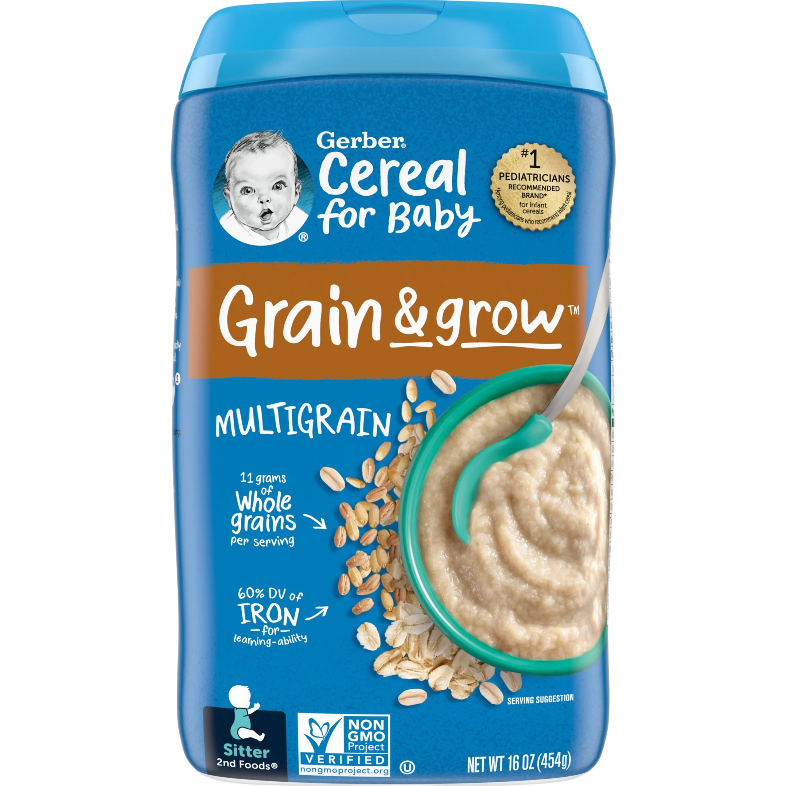 GERBER MULTIGRAIN 16 OZ