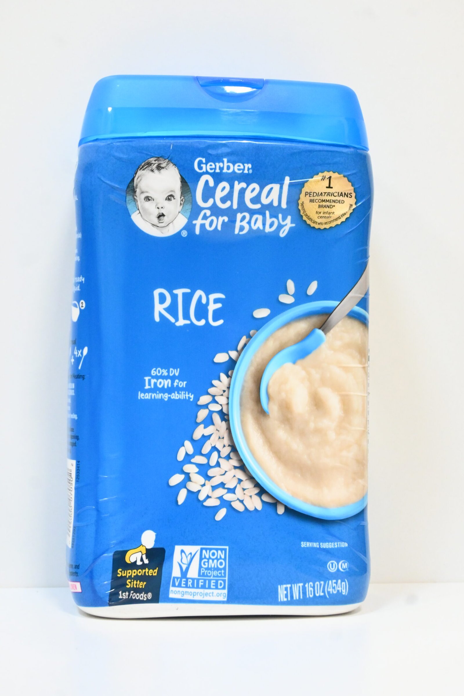 GERBER RICE 16 OZ