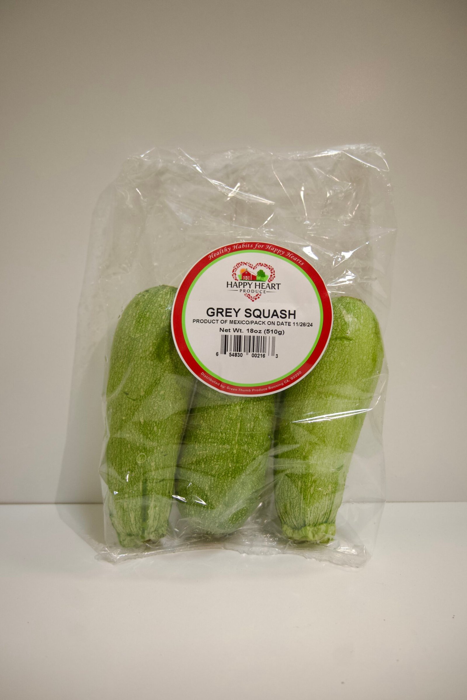 GREY SQUASH  18 OZ