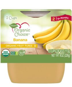 MOMS ORGANIC BANANA 2PK 4 OZ