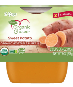 MOMS ORGANIC SWEET POTATO 2PK 4 OZ