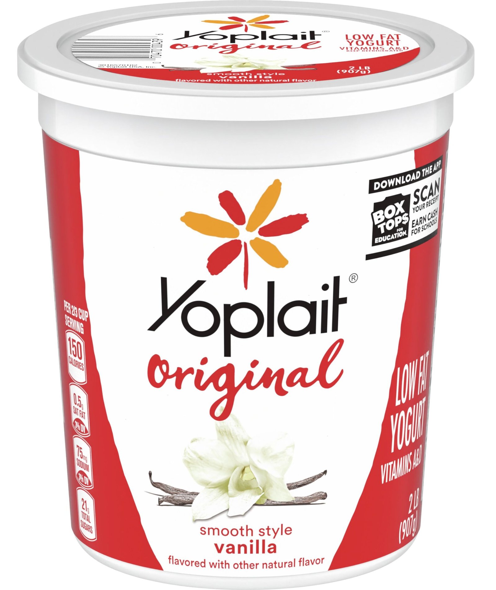 YOPLAIT LOWFAT VANILLA YOGURT 32 OZ